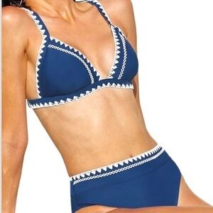 🅽🅴🆆 CUPSHE Women's Bikini Set Two Piece Swimsuit High Waisted Bottoms, XS